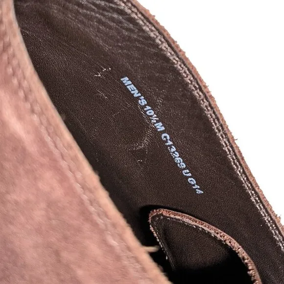 Cole Haan Gran.OS Suede Plum Chukka Sz 10.5