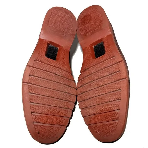 Cole Haan Gran.OS Suede Plum Chukka Sz 10.5