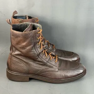 Cole Haan Jameson leather waterproof brown  boots mens size 13