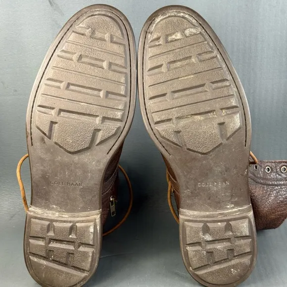 Cole Haan Jameson leather waterproof brown  boots mens size 13