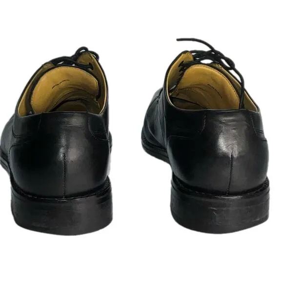 Cole Haan Leather Lace-Up Shoes Black Mens US 11.5M