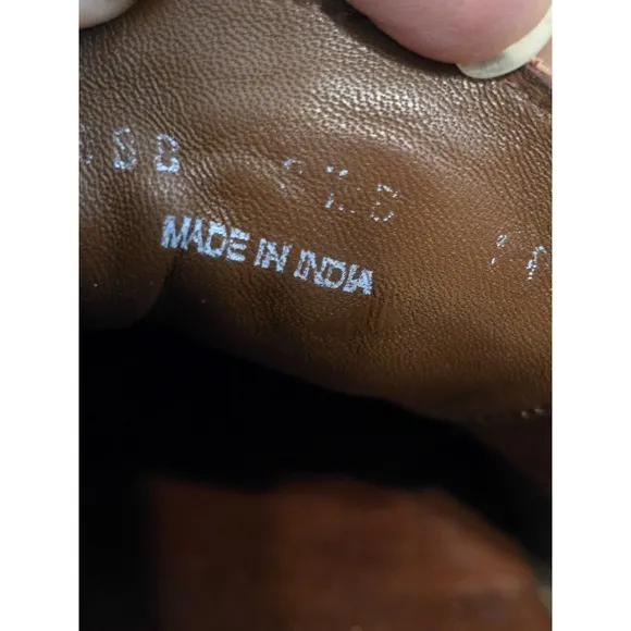 Cole Haan Men's Brown Leather Cap Toe Oxfords Shoes 8.5