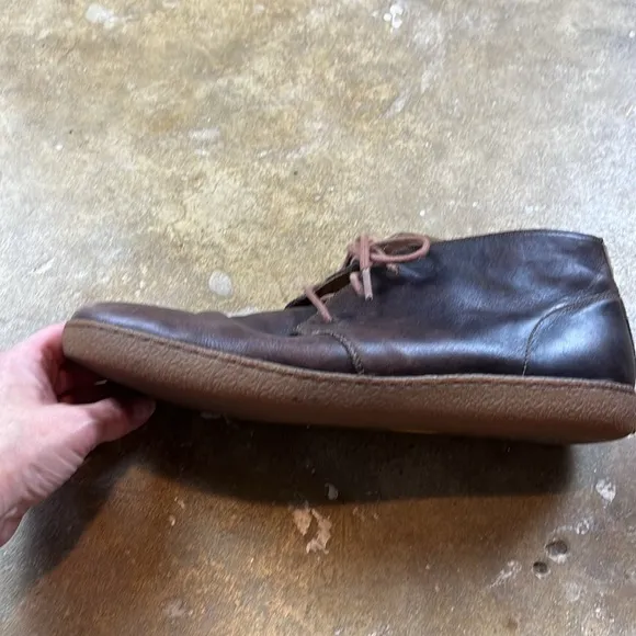 Cole Haan Men's Brown Leather Shoes with Vibram Soles Size: 10 1/2
