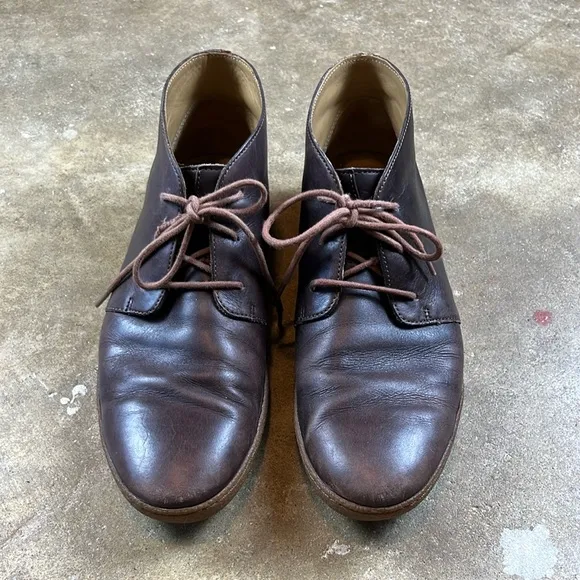 Cole Haan Men's Brown Leather Shoes with Vibram Soles Size: 10 1/2