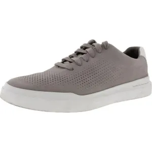 Cole Haan Mens GrandPro Rally Laser Cut Gray Fashion Sneakers Shoes Used