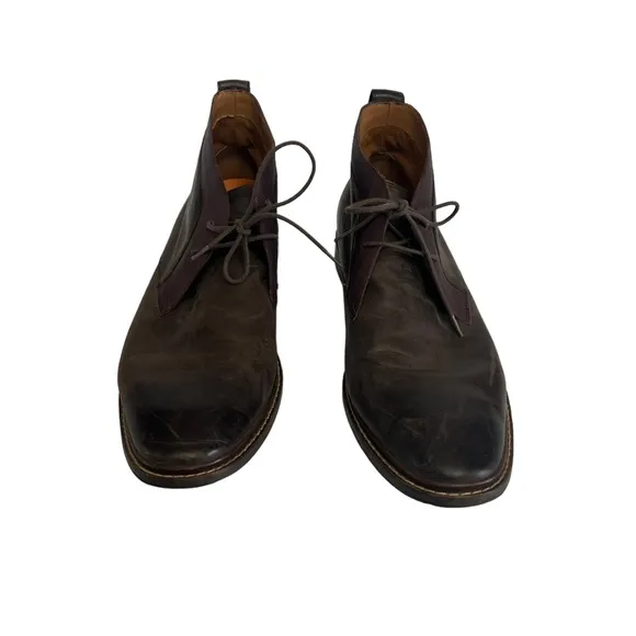 Cole Haan Men's Graydon Chukka Boots Woodbury Brown Leather size 12M