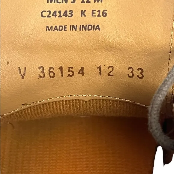 Cole Haan Men's Graydon Chukka Boots Woodbury Brown Leather size 12M