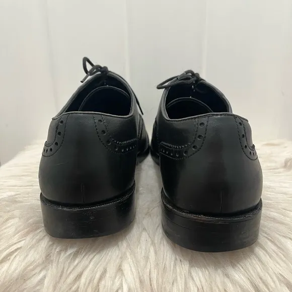 Cole Haan Mens Shoes Hamilton Grand Wing Tip Oxford Black Size 10 Lace up