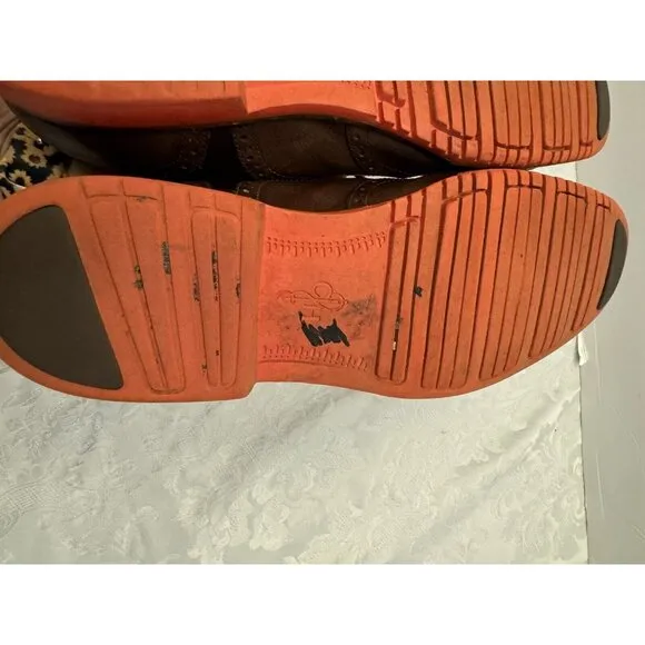 Cole‎ Haan Men’s Size 10.5M Great Jones Wingtip Shoes Brown Orange C11235