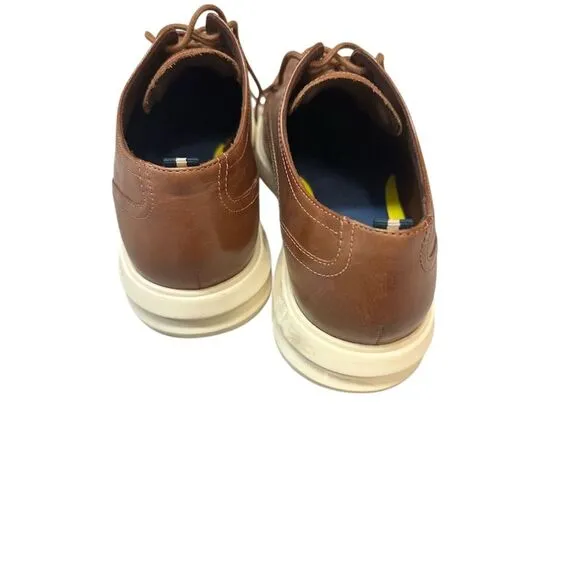 Cole Haan Men's Wingtip Oxford Shoes Brown Size 11 Dress Lace Up
