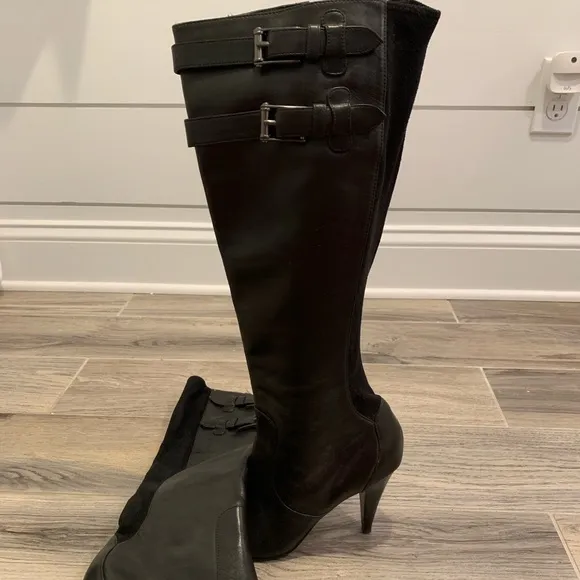 Cole Haan Nike Air technology leather boots size 8