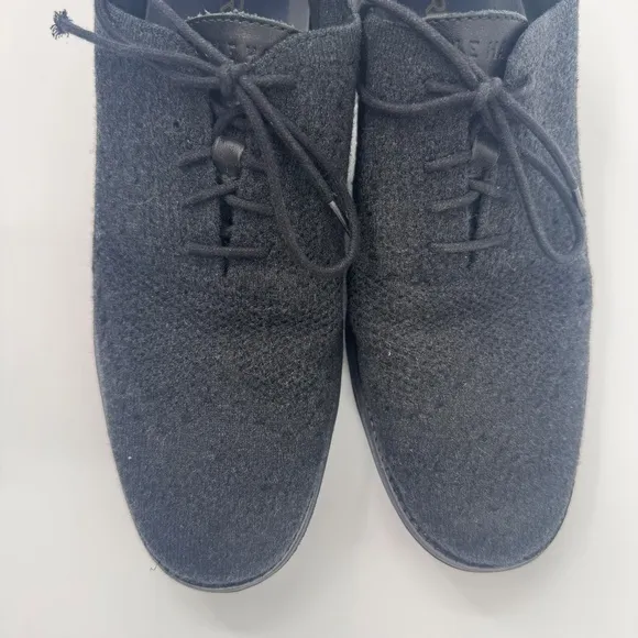 Cole Haan Shoes Men 10M Black Original Grand Stitchlite Wingtip Oxford Classic