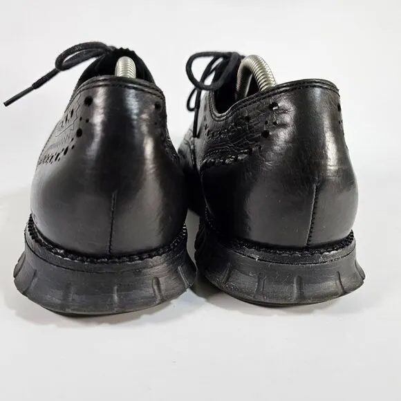 Cole Haan Shoes Men's 11.5 M Zerogrand Wingtip Oxford Leather Perforated Foam