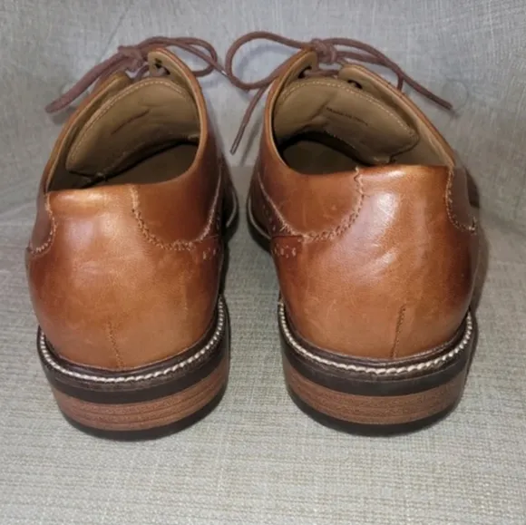 Cole Haan Shoes Men's Wingtip Oxford Brown Leather NEW Size 10.5 C20322