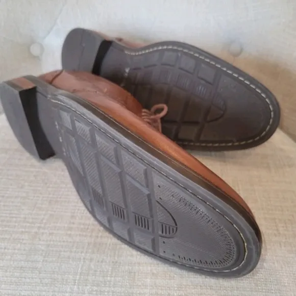 Cole Haan Shoes Men's Wingtip Oxford Brown Leather NEW Size 10.5 C20322