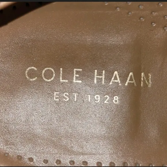 Cole Haan Shoes Men's Wingtip Oxford Brown Leather NEW Size 10.5 C20322