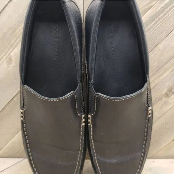 Cole Haan Tucker Venetian Slip‎ On Loafers Mens Size 10.5 M Black Casual Shoes
