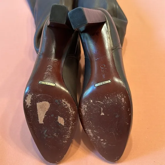 Cole Haan Very Soft Leather Boots. Made in Brazil. Brown. Size 8.5 AA