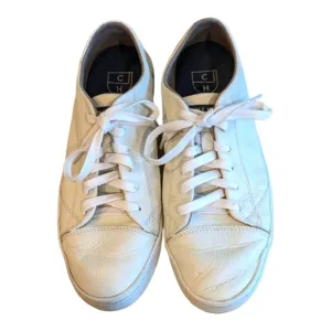 Cole Haan White Leather Trainers Size 7.5 GUC