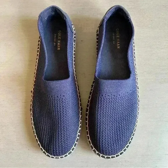 Cole Haan Women's Grand OS Cloudfeel Stitchlite Espadrille Flat US 8.5 Slip On