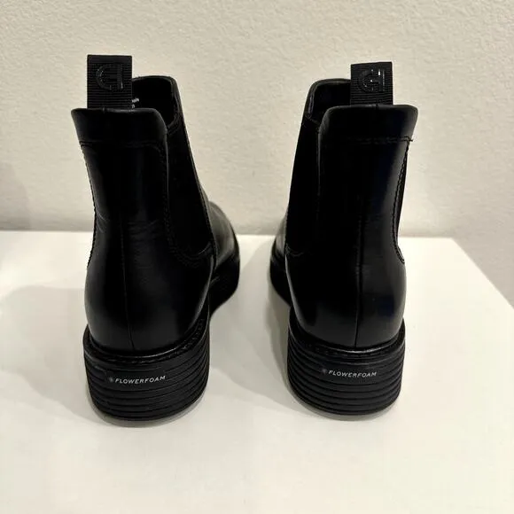 Cole Haan Women's Size 7 OrginalGrand Platform Waterproof Black Chelsea Boot