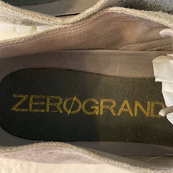 Cole Haan Zerogrand Wingtip Suede Sneakers Size 8.5