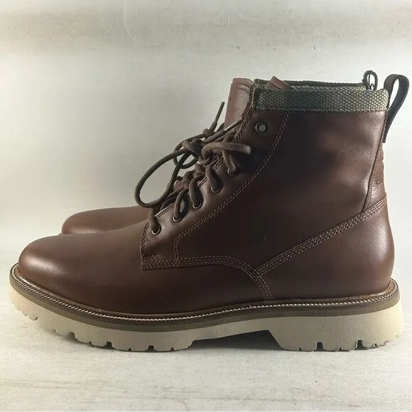 Cole Haan Men's American Classics Leather Waterproof Boots Brown Size 9.5 M