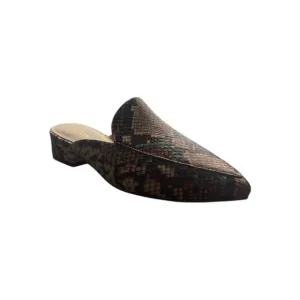 Cole Haan Piper Mule Snake Skin Womens Size 5.5 NEW WITH BOX