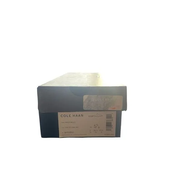Cole Haan Piper Mule Snake Skin Womens Size 5.5 NEW WITH BOX