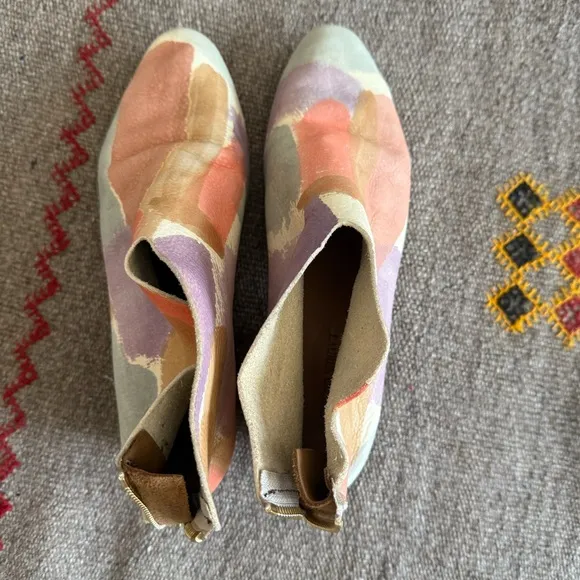 Colorful, Handpainted Desi Boots by Lauren Brinkers