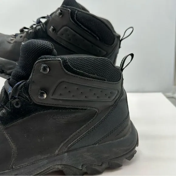 Columbia Boots Mens 14 Newton Ridge Plus II Hiking Waterproof Trail Ankle Black