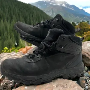Columbia Boots Mens 14 Newton Ridge Plus II Hiking Waterproof Trail Ankle Black