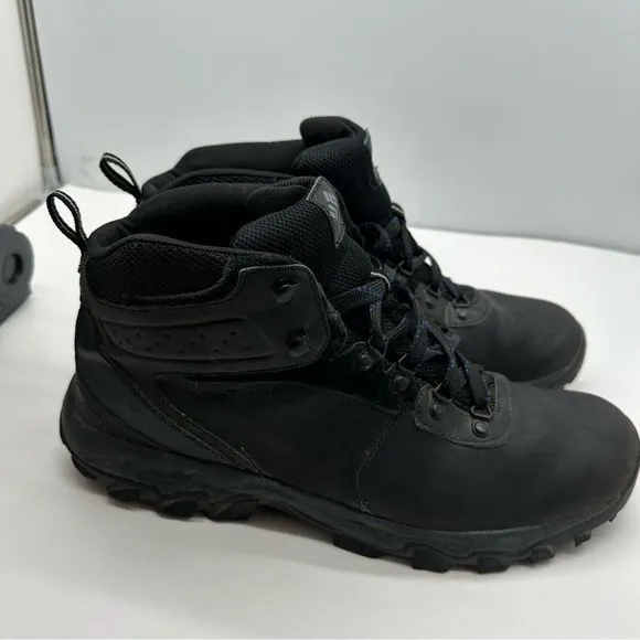 Columbia Boots Mens 14 Newton Ridge Plus II Hiking Waterproof Trail Ankle Black