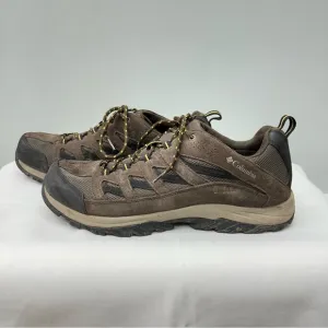 Columbia Crestwood waterproof brown suede hiking shoes men's 14 wide width