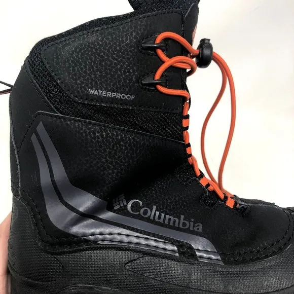 Columbia Waterproof 200 Grams Black Winter Boots, Size 5