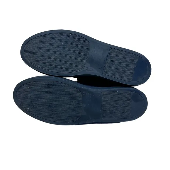 Common Projects Men's US 8 / EU 41 Achilles Suede Sneakers in Navy Blue 2152