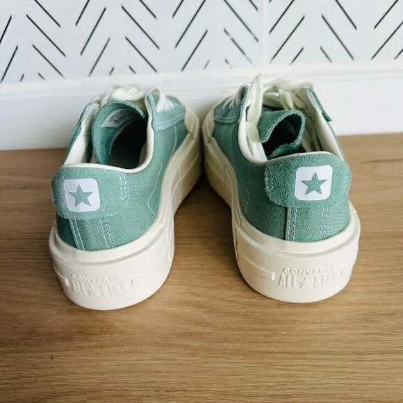 ⭐Converse 7.5 Women's Shoes Chuck Taylor All Star Cruise Sneakers Green A09842C