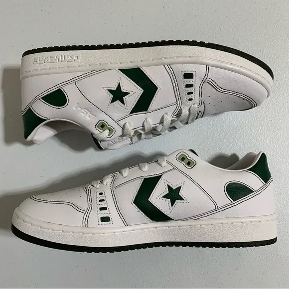 Converse AS-1 Pro Fir White Leather Skateboarding Shoes-Size 10.5  NWOT