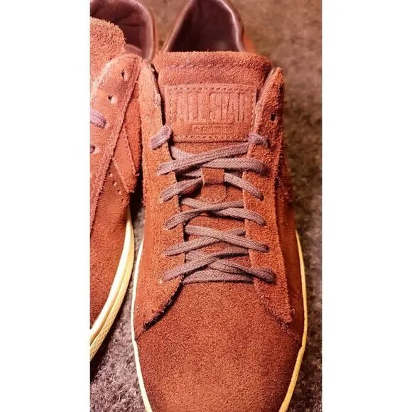Converse brown suede John vavatos Low's size 7 men 9 women