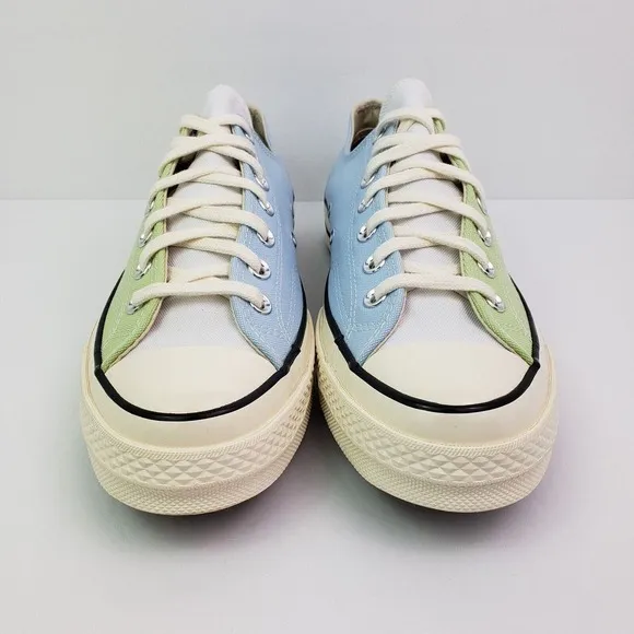 Converse Chuck 70 OX Chamber Mens Size 10 Chambray Blue Low Sneaker Shoes 170959