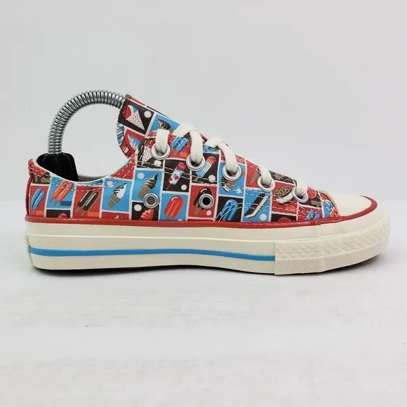 Converse Chuck 70 OX Kids Size 1Y Ice Cream Popsicle Low Sneaker Shoes A00519F