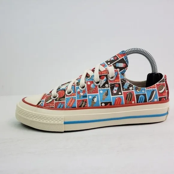 Converse Chuck 70 OX Kids Size 1Y Ice Cream Popsicle Low Sneaker Shoes A00519F