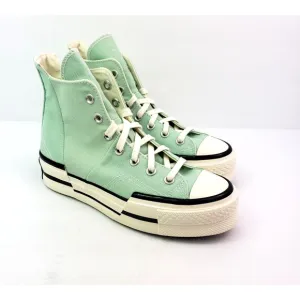 Converse Chuck 70 Plus HI Womens Size 7.5 Sticky Aloe Egret Black Sneaker Shoes