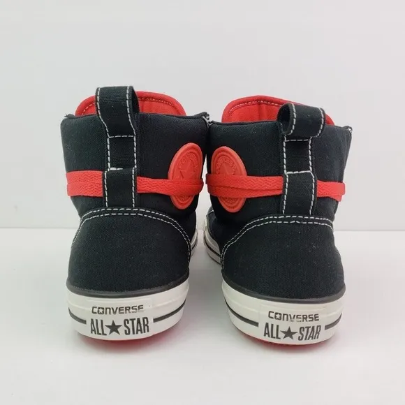 Converse CT Guard HI Mens Sz 9.5 Womens Sz 11.5 Black Red Sneaker Shoes 142289C