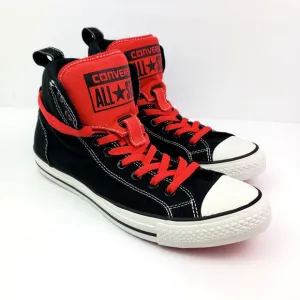 Converse CT Guard HI Mens Sz 9.5 Womens Sz 11.5 Black Red Sneaker Shoes 142289C