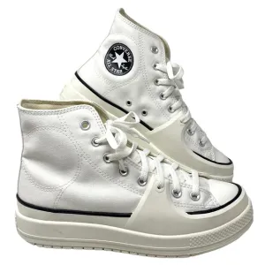 Converse Ctas Construct High Shoes Skate Men's Size Casual White Canvas A02832C