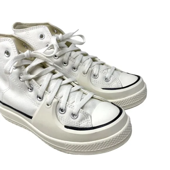 Converse Ctas Construct High Shoes Skate Men's Size Casual White Canvas A02832C