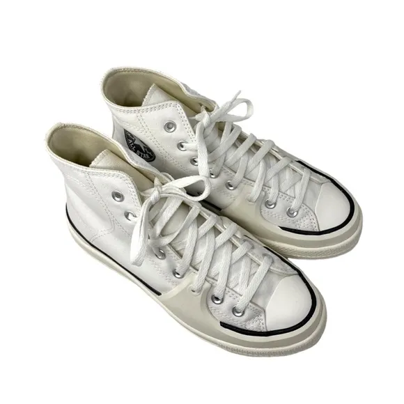 Converse Ctas Construct High Shoes Skate Men's Size Casual White Canvas A02832C