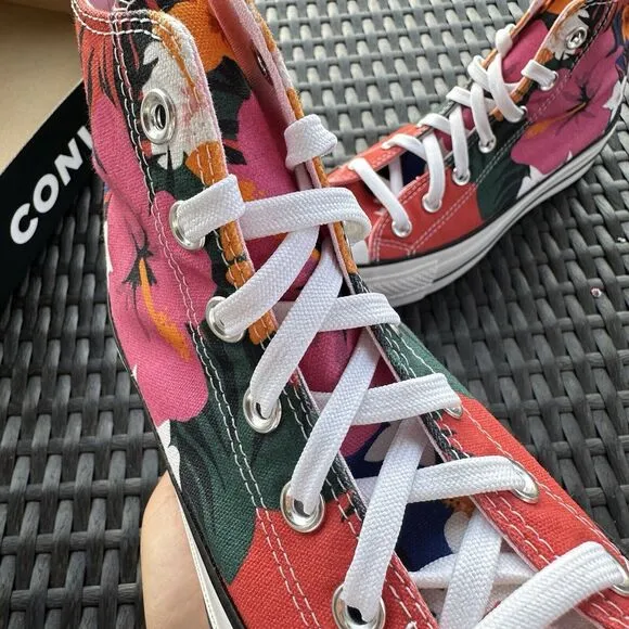 Converse CTAS Lift High Paradise Print Women's Shoes 563975C