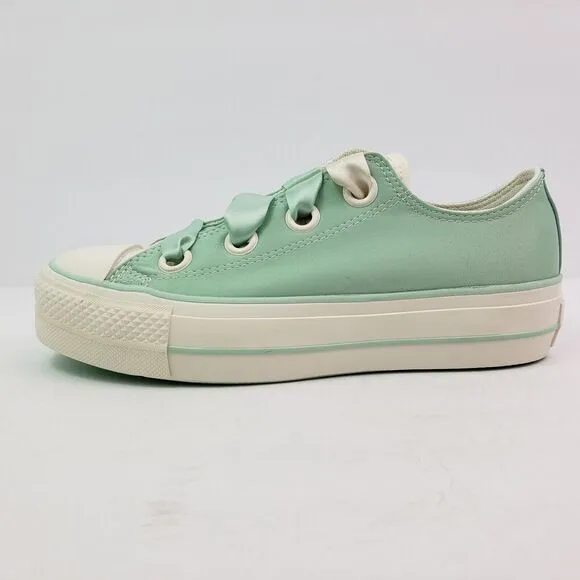 Converse CTAS Lift OX Womens Size 7.5 Sticky Aloe Egret Green Low Sneaker Shoes